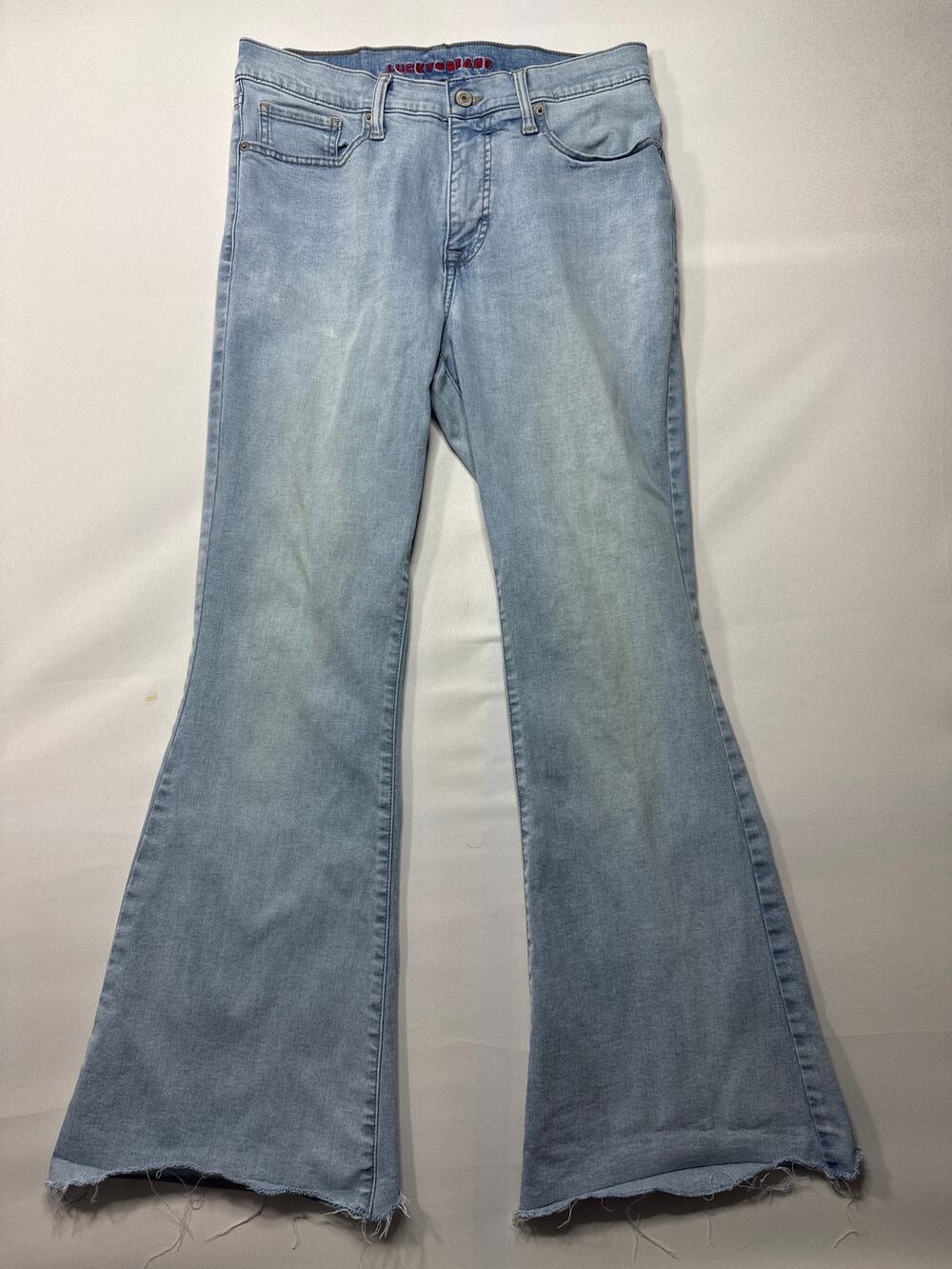 Lucky Brand Women's Stevie High Rise Flare Blue Jeans - 8/29A (30x29.5) *READ*